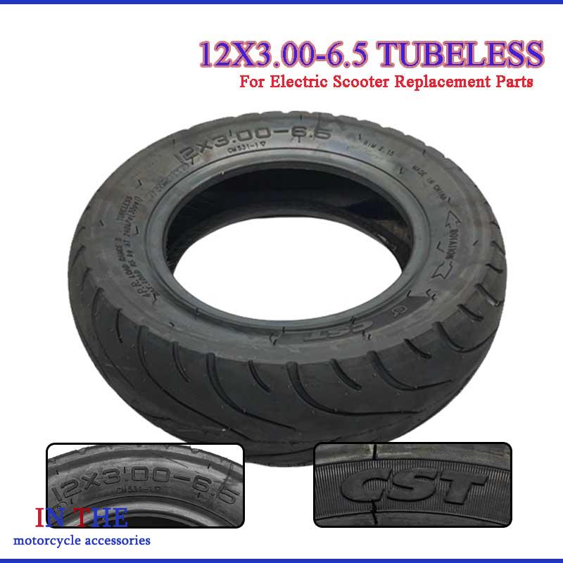 Scooter Parts - Pneumatico Tubeless da 12 Pollici 12x3.00-6.5,
