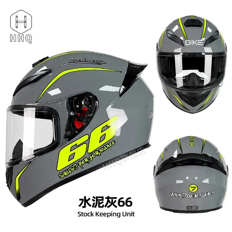 Full Face Motorcycle Helmet With Bluetooth - Casco moto integrale Bluetooth – Antiappannamento,