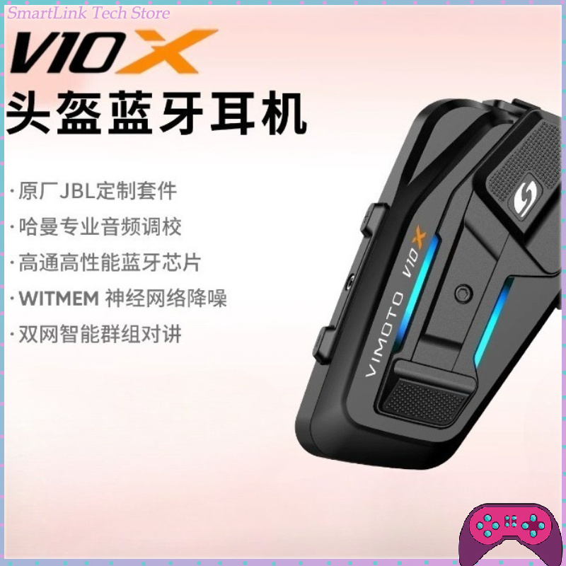 Motorcycle Helmets - Auricolari Bluetooth VIMAITONG V10X per Casco