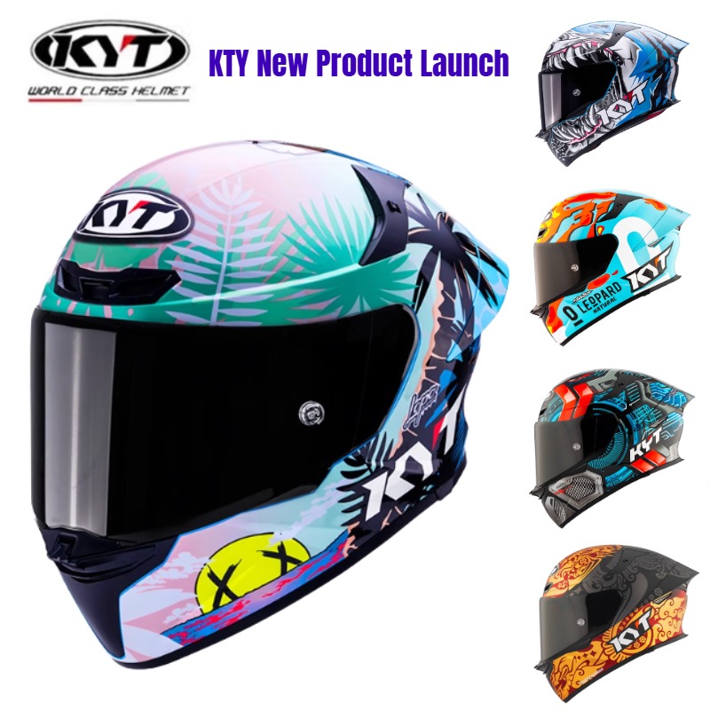 Carbon Fiber Lightweight Motorcycle Helmet - Casco moto originale KYT ST in