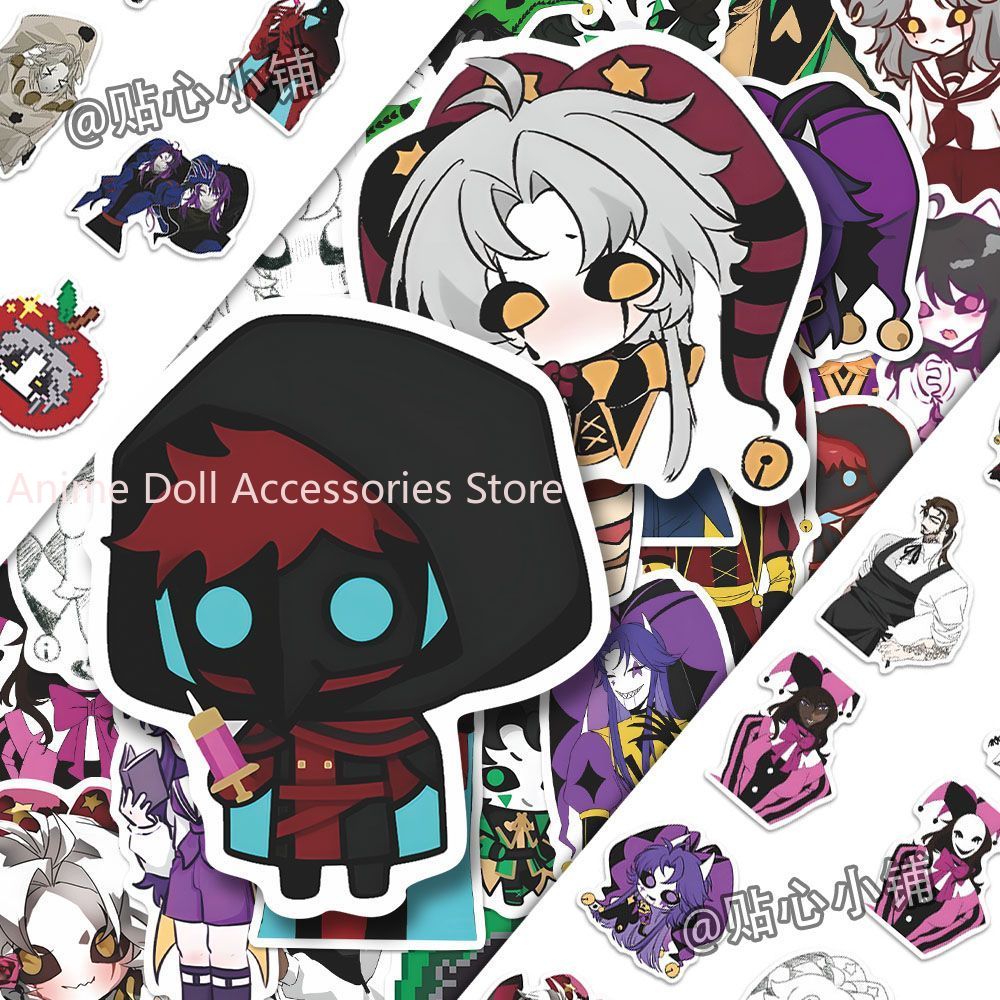 Motorcycle Helmets - Set di 73 Adesivi Anime The