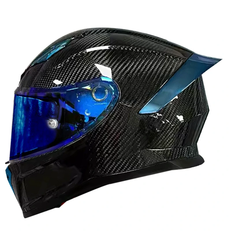 Carbon Fiber Lightweight Motorcycle Helmet - Casco da Moto in Fibra di