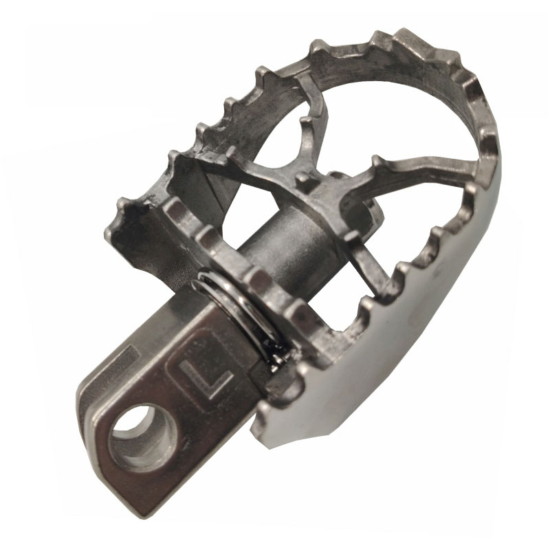 Motorcycle Parts - Pedale Poggiapiedi Sinistro con Design Pieghevole
