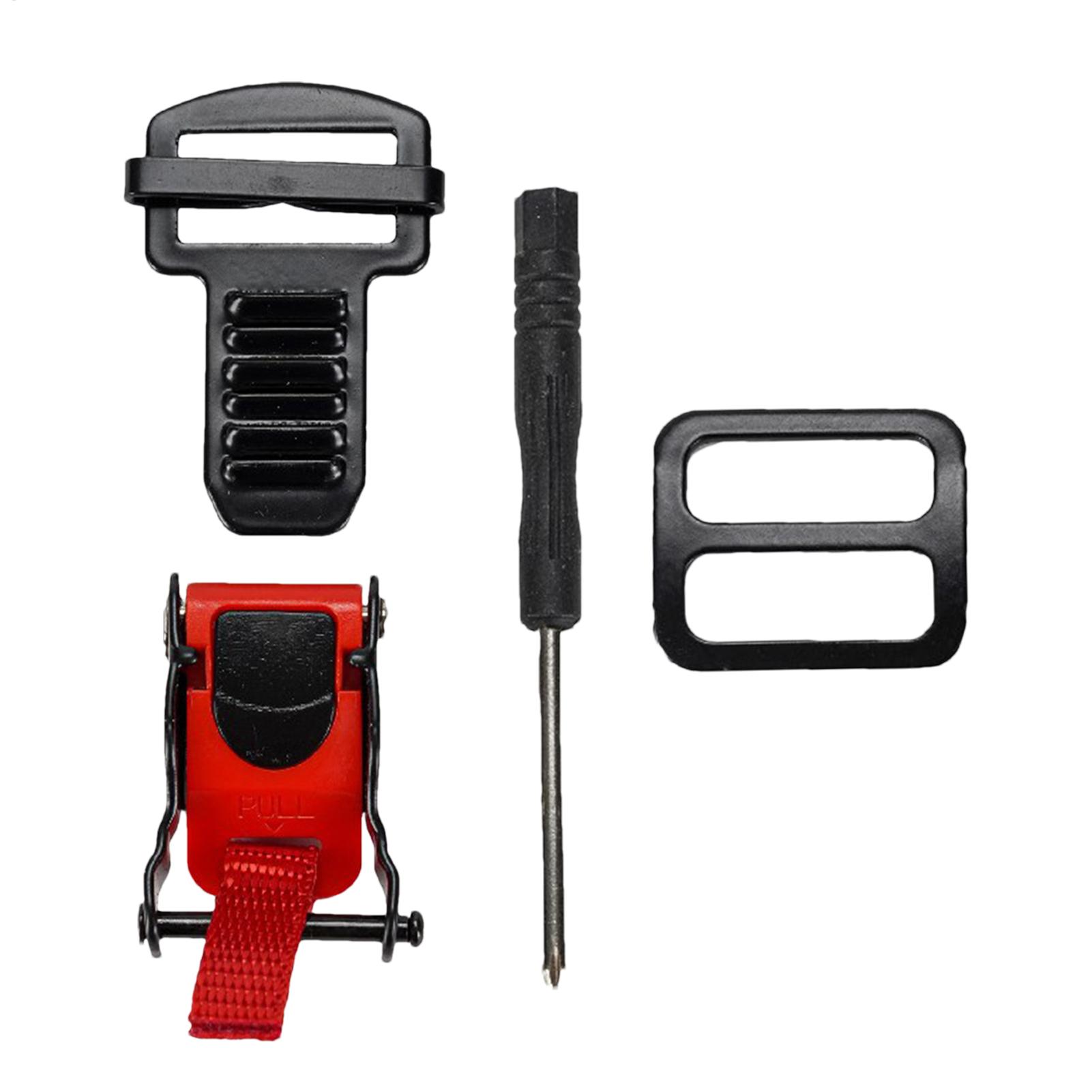 Quick Release Buckle Motorcycle Helmet - Fibbia a Sgancio Rapido per Caschi