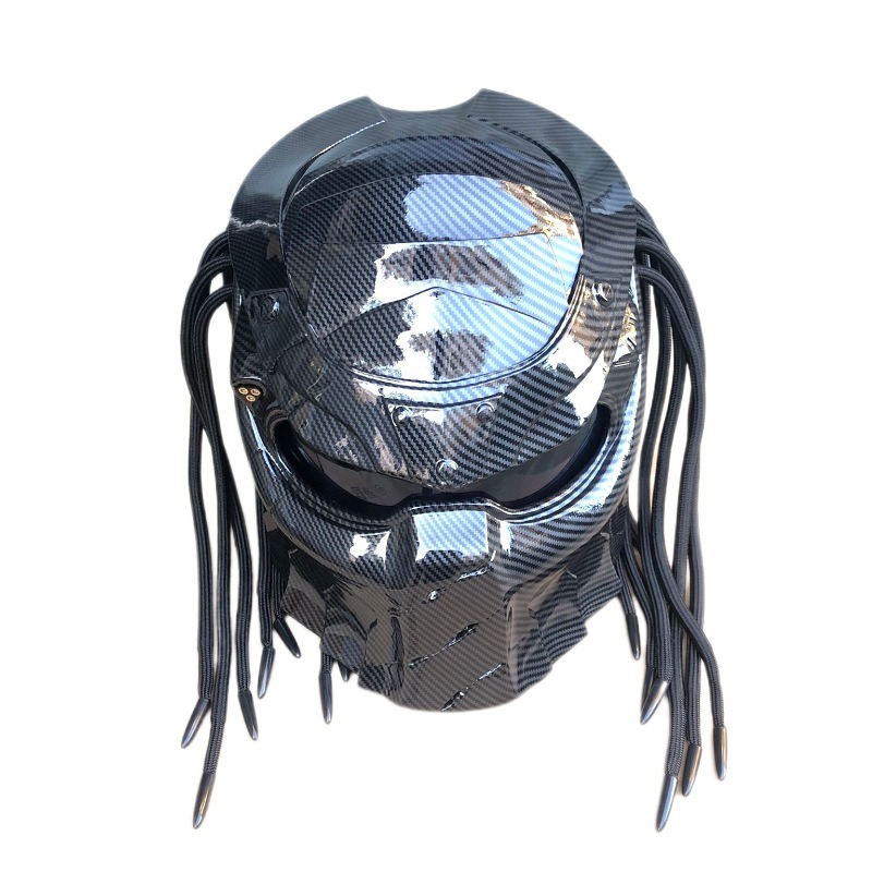 Custom Predator Motorcycle Helmet - Nuovo Casco Integrale per Moto Airo