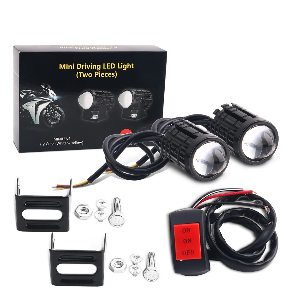 Universal Motorcycle Led Headlight Projector - Faro LED Universale per Moto con