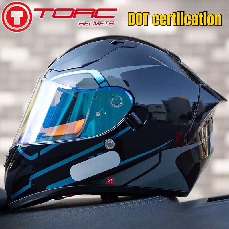 Modular Flip Up Motorcycle Helmet Dot Approved - PER TORC T18 Caschi da moto