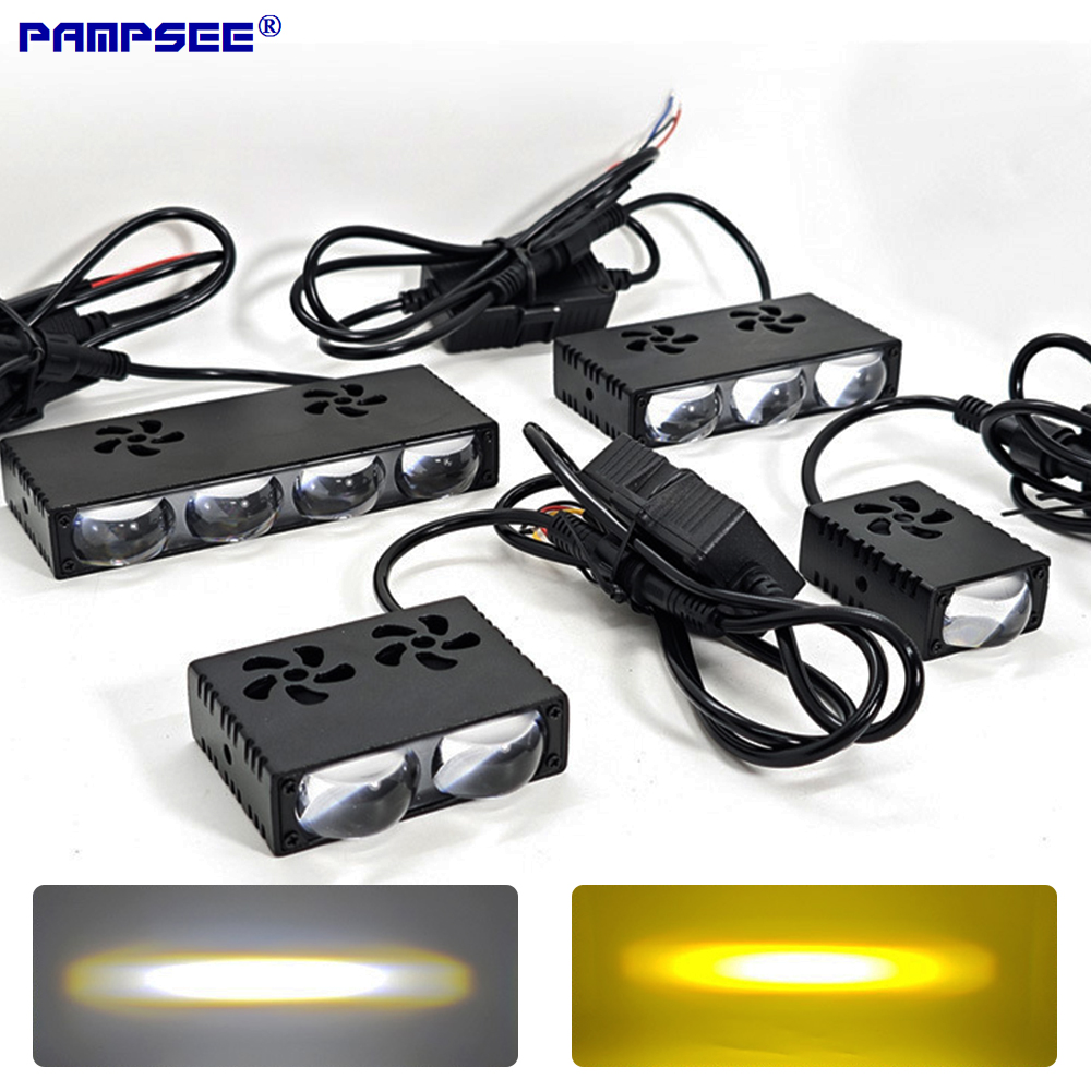 Universal Motorcycle Led Headlight Projector - Griglia per auto Faro a LED