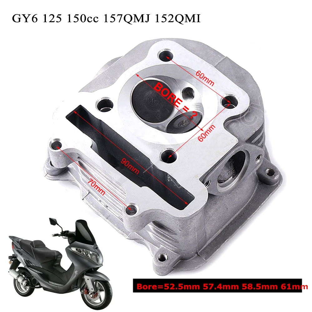 Scooter Parts - GY6 testata cilindro parti del motociclo