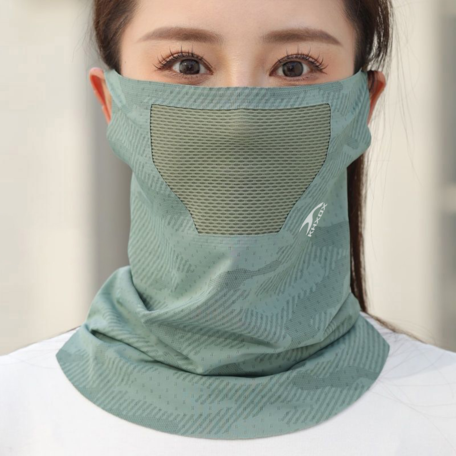 Riding Gear - Maschera Traspirante per Ciclismo all'Aperto, Protezione