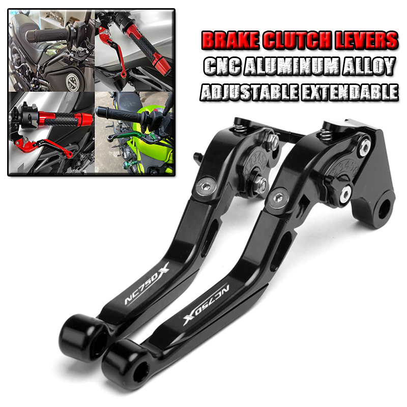 Cnc Aluminum Adjustable Brake Clutch Levers - Per Honda NC750X NC 750 X