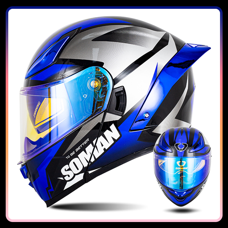Casco moto integrale omologato - Modular Flip Up Motorcycle Helmet Dot Approved recensione e prezzo