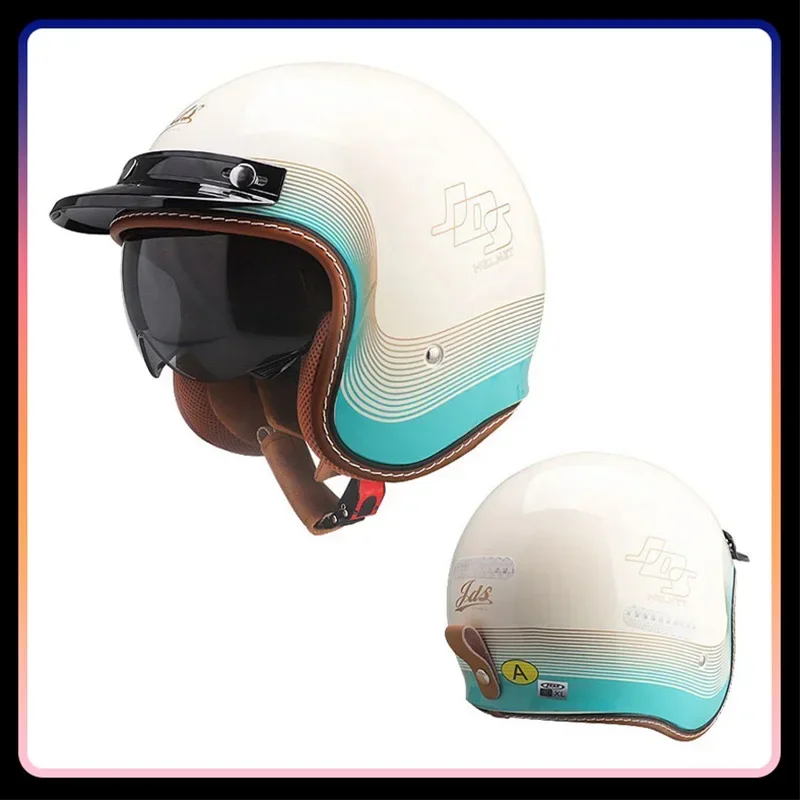 Casco da moto a faccia aperta  - Vintage Open Face Retro Helmet recensione e prezzo