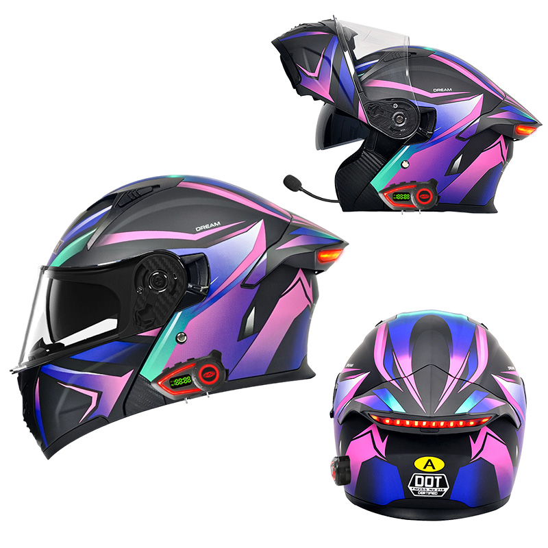Caschi Moto DOT con Doppia Vis - Modular Flip Up Motorcycle Helmet Dot Approved recensione e prezzo