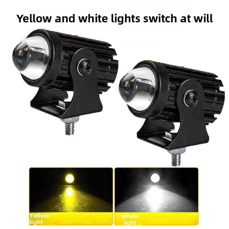 1/2 Pezzi Faro LED Universale  - Universal Motorcycle Led Headlight Projector recensione e prezzo