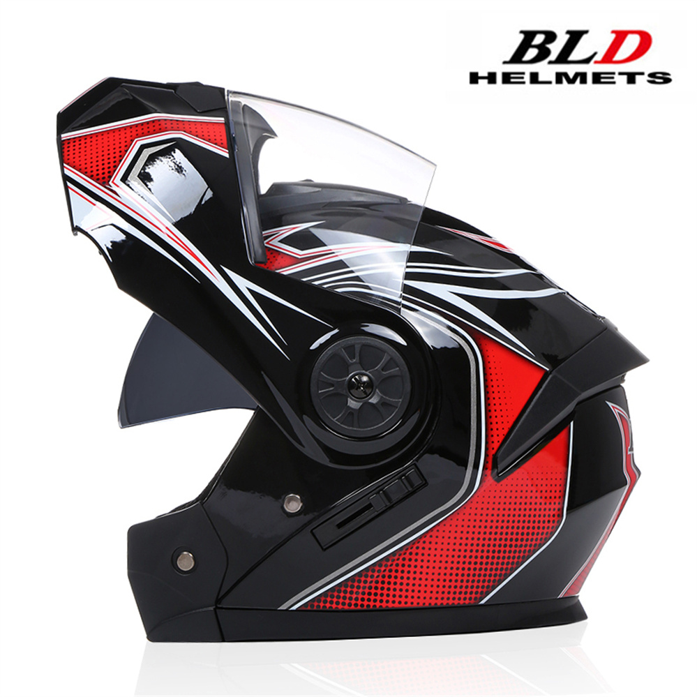 Casco da moto modulare con dop - Dual Visor Motorcycle Racing Helmet recensione e prezzo