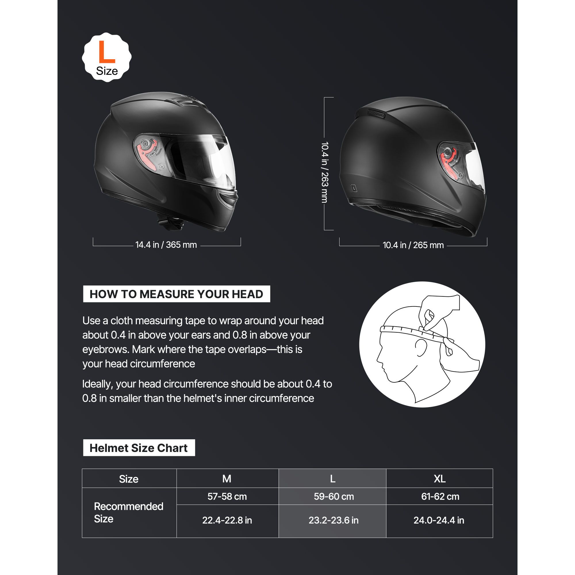 Casco da Moto Integrale per Ad - Dual Visor Motorcycle Racing Helmet recensione e prezzo