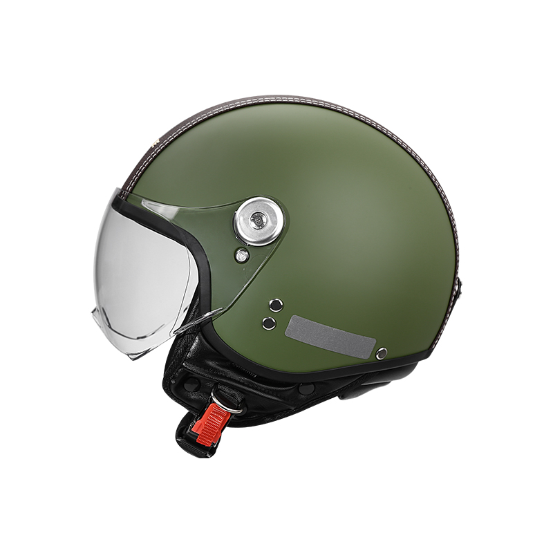 Casco Moto Vintage 3/4 Open Fa - Vintage Open Face Retro Helmet recensione e prezzo