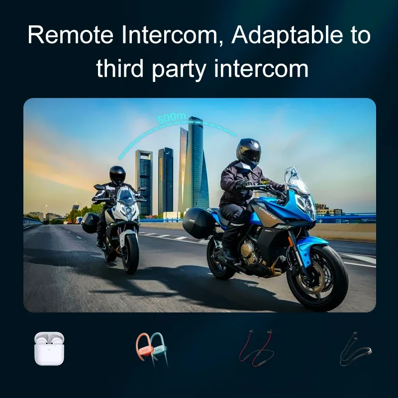 Interfono Moto Y20 Pro 1/2x co - Universal Motorcycle Helmet Intercom Headset recensione e prezzo