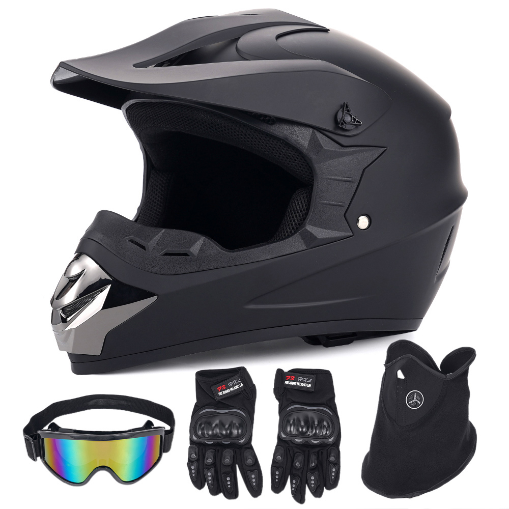 Casco da Moto Fuoristrada Set  - Off Road Motocross Helmet Goggles Set recensione e prezzo
