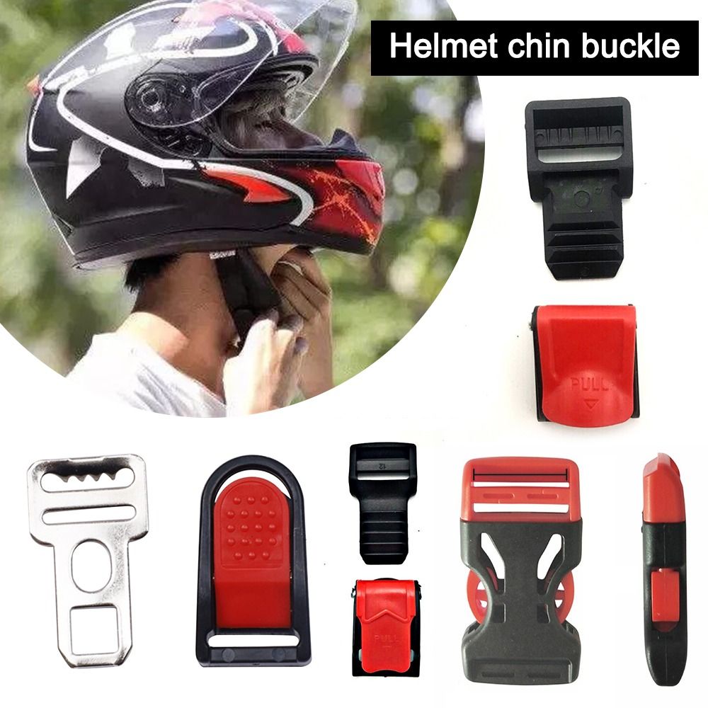 Fibbia di bloccaggio per casco - Quick Release Buckle Motorcycle Helmet recensione e prezzo
