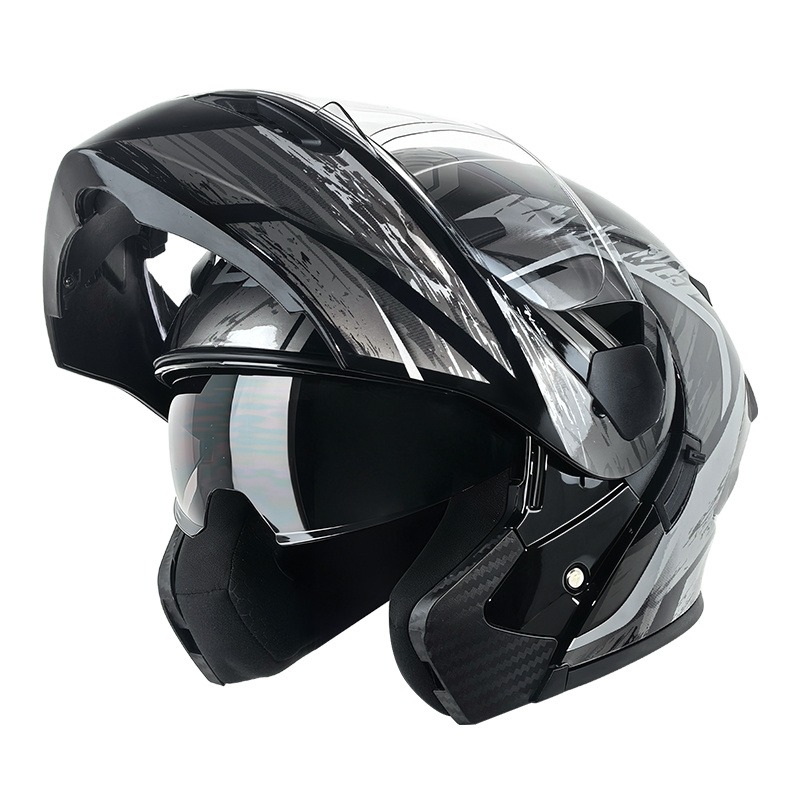 Casco Modulare per Moto con Do - Modular Flip Up Motorcycle Helmet Dot Approved recensione e prezzo