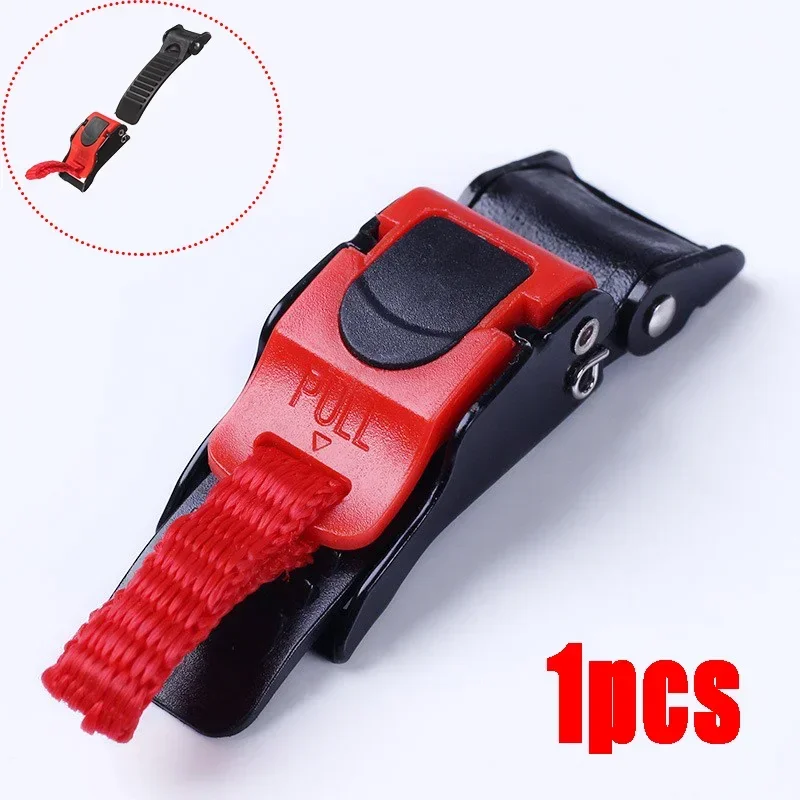 1PC casco moto Clip di velocit - Quick Release Buckle Motorcycle Helmet recensione e prezzo