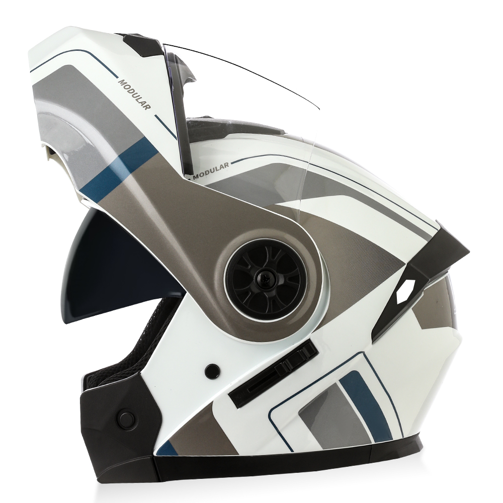 BLD Nuovo arrivo di alta quali - Modular Flip Up Motorcycle Helmet Dot Approved recensione e prezzo