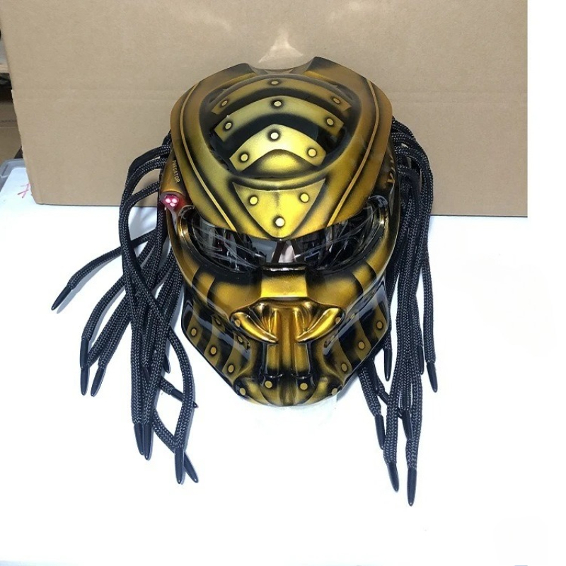 Casco Integrale da Moto HOT Ra - Custom Predator Motorcycle Helmet recensione e prezzo