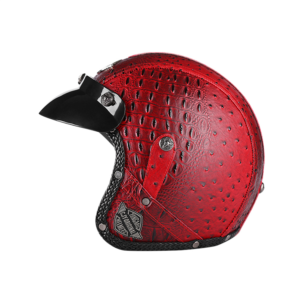 Caschi da moto retrò a faccia  - Vintage Open Face Retro Helmet recensione e prezzo