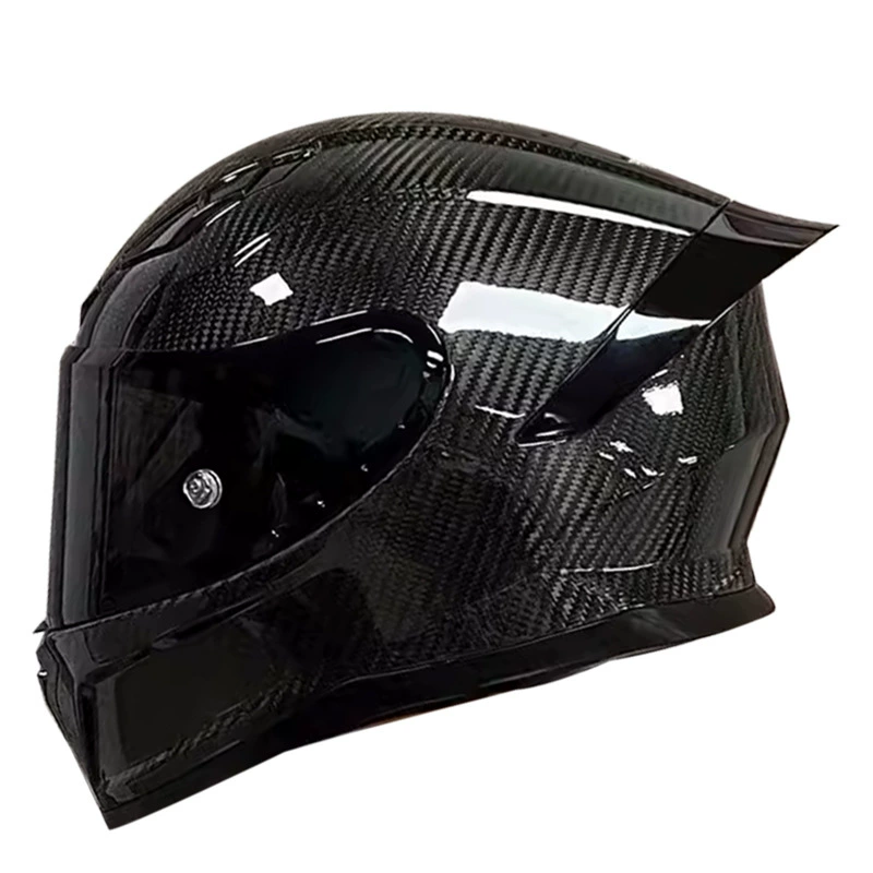 Casco da Moto in Fibra di Carb - Carbon Fiber Lightweight Motorcycle Helmet recensione e prezzo