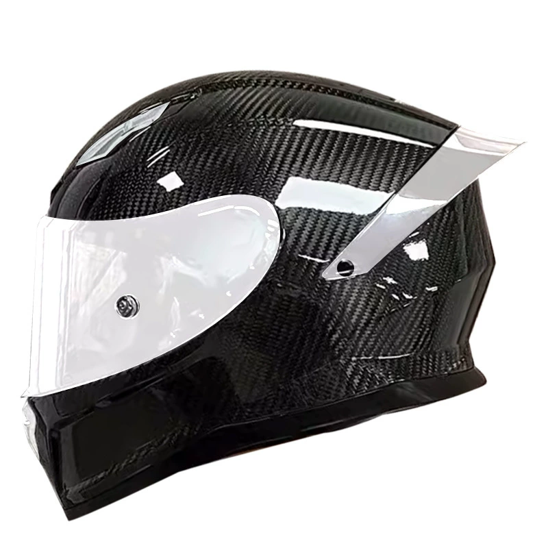 Casco da Moto in Fibra di Carb - Carbon Fiber Lightweight Motorcycle Helmet recensione e prezzo