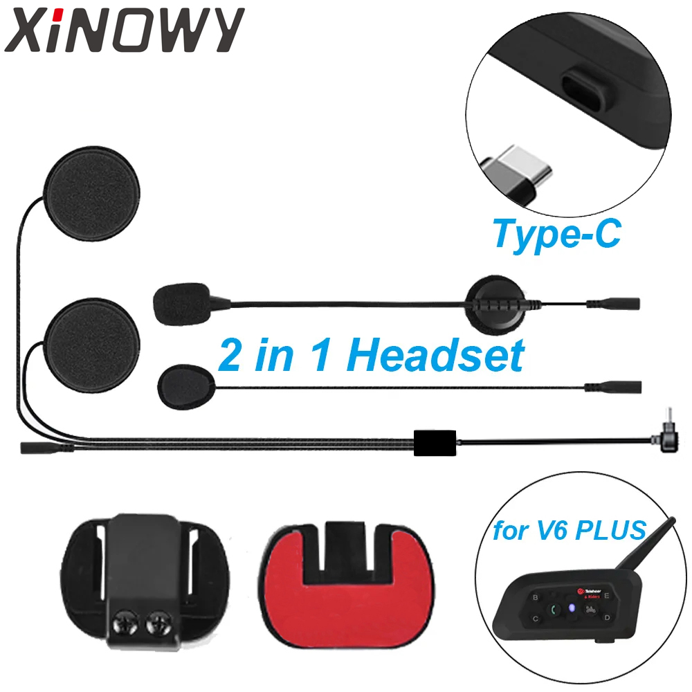 Type-C USB-C per Xinowy V6 PLU - Full Face Motorcycle Helmet With Bluetooth recensione e prezzo
