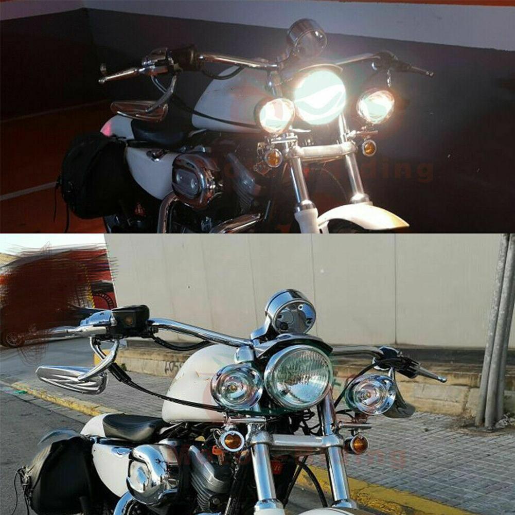 Chrome Universale Del Motocicl - Universal Motorcycle Led Headlight Projector recensione e prezzo