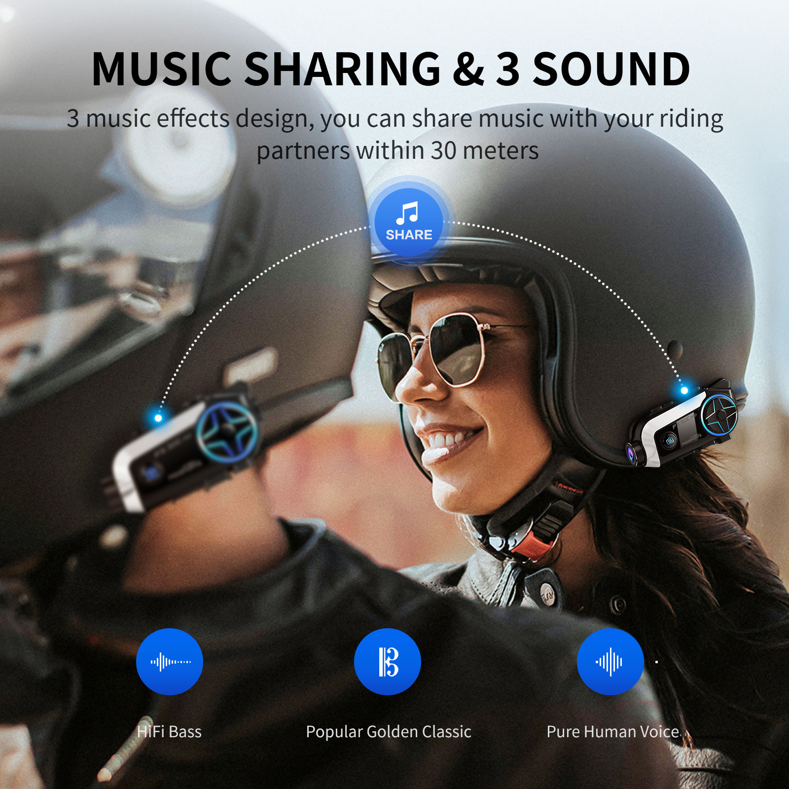 Interfono Bluetooth per Casco  - Universal Motorcycle Helmet Intercom Headset recensione e prezzo