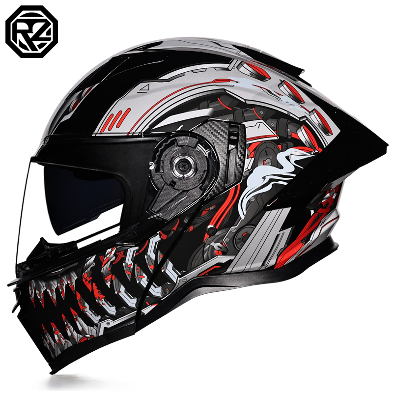 Casco Moto Modulare ORZ-997 co - Modular Flip Up Motorcycle Helmet Dot Approved recensione e prezzo