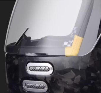Casco integrale con lente a bo - Carbon Fiber Lightweight Motorcycle Helmet recensione e prezzo