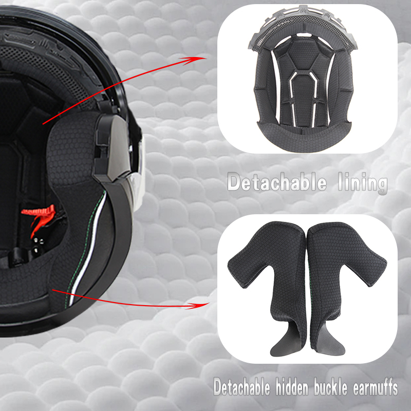 715 Casco integrale modulare r - Dual Visor Motorcycle Racing Helmet recensione e prezzo