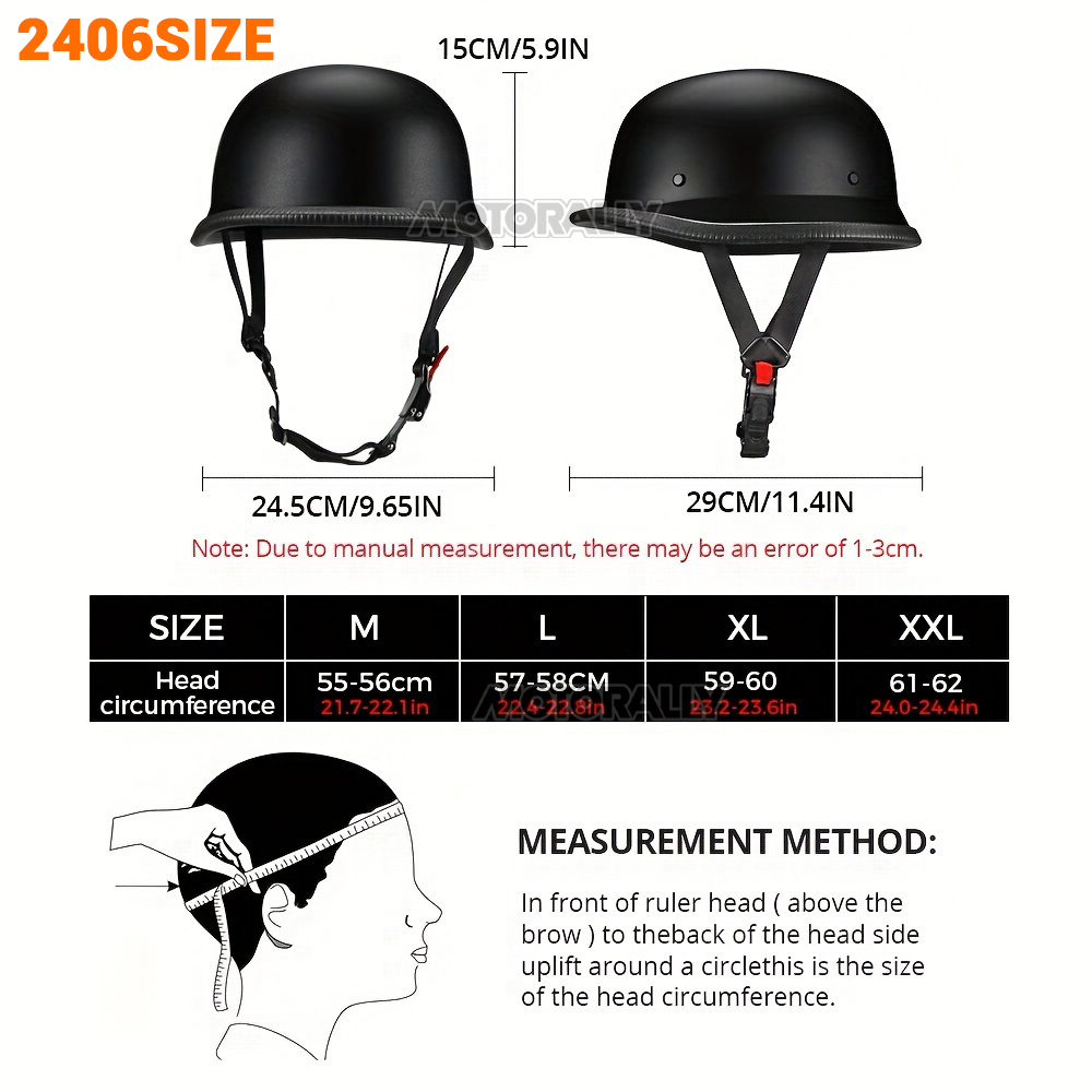 Casco Moto Vintage, Casco Aper - Vintage Open Face Retro Helmet recensione e prezzo