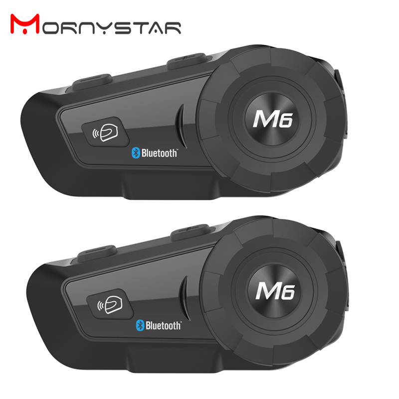 2 PZ MONYSTAR M6 Plus 1000 m C - Universal Motorcycle Helmet Intercom Headset recensione e prezzo