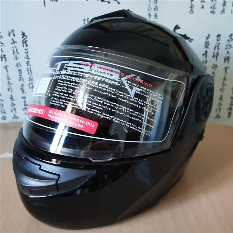 Moto modulare ribaltabile con  - Motorcycle Helmet Inner Sun Visor Lens recensione e prezzo