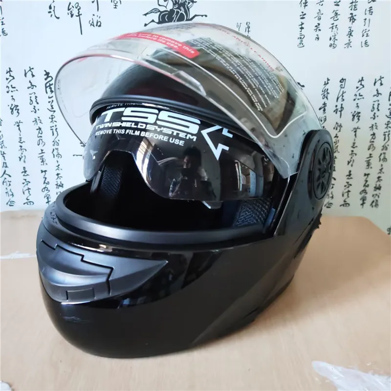 Moto modulare ribaltabile con  - Motorcycle Helmet Inner Sun Visor Lens recensione e prezzo