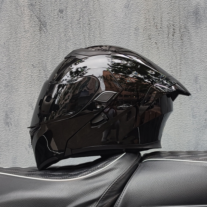 Caschi da moto ORZ con doppia  - Modular Flip Up Motorcycle Helmet Dot Approved recensione e prezzo