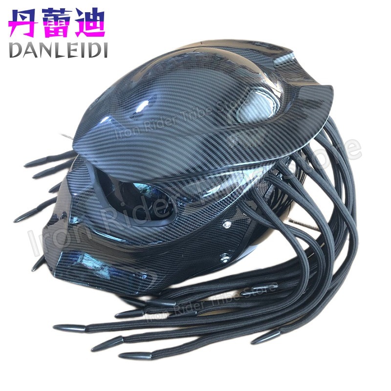 Casco Integrale da Moto HOT Ra - Custom Predator Motorcycle Helmet recensione e prezzo