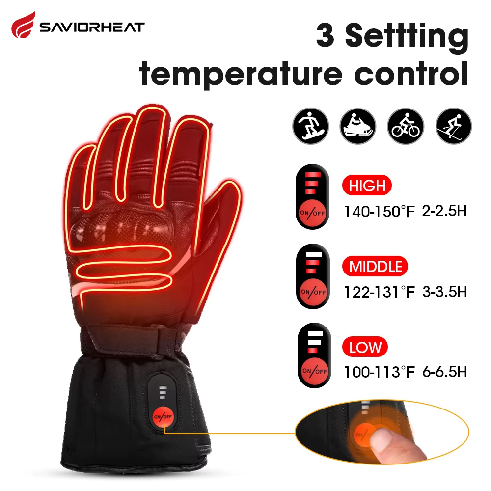 Savior Heat Guanti da moto imp - Riding Gear recensione e prezzo