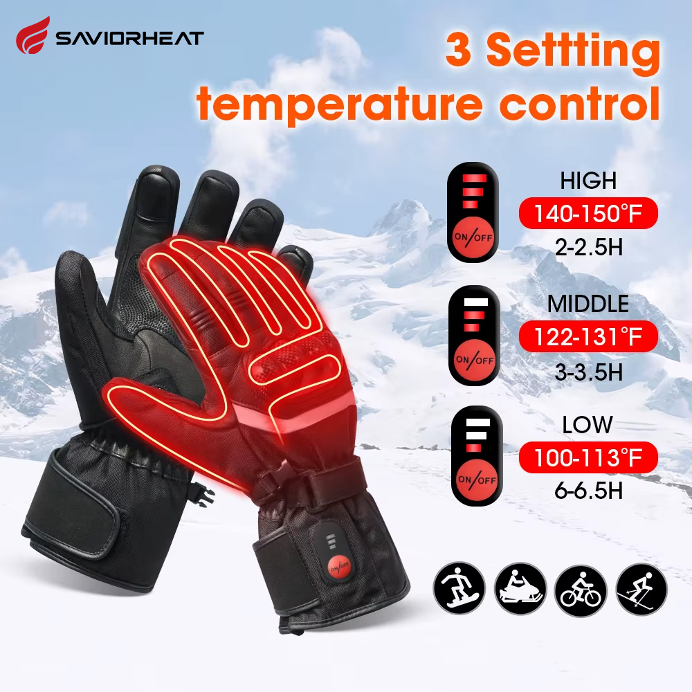 Savior Heat Guanti da moto imp - Riding Gear recensione e prezzo