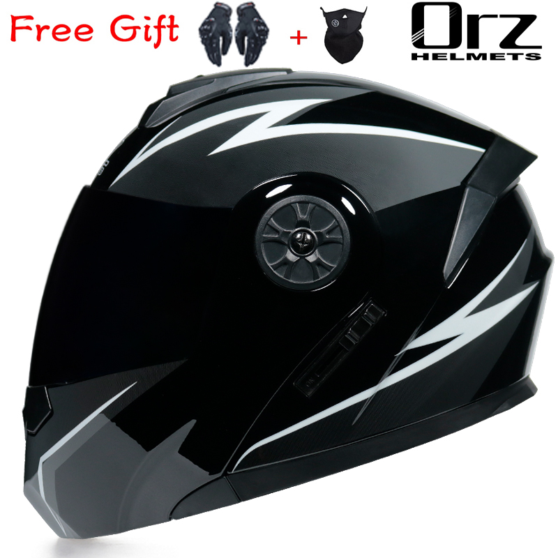 ORZ-161 Ultimo Modello di Casc - Modular Flip Up Motorcycle Helmet Dot Approved recensione e prezzo
