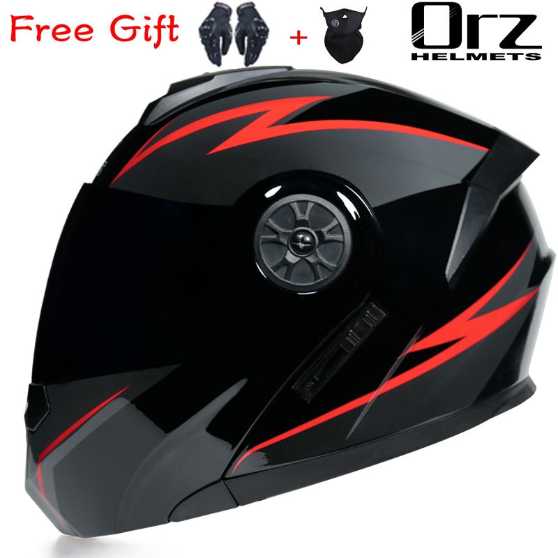 ORZ-161 Ultimo Modello di Casc - Modular Flip Up Motorcycle Helmet Dot Approved recensione e prezzo