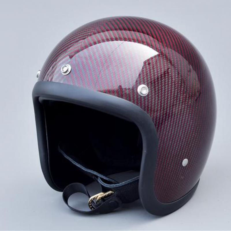 Casco aperto vintage classico  - Carbon Fiber Lightweight Motorcycle Helmet recensione e prezzo