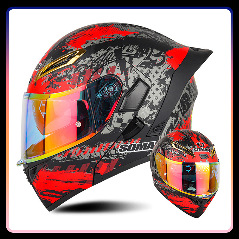 Caschi da moto da donna per uo - Modular Flip Up Motorcycle Helmet Dot Approved recensione e prezzo